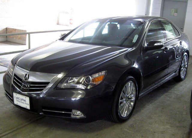 2012 Acura RL, representative photo
