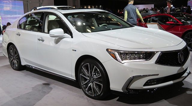 2018 Acura RLX Sport Hybrid, representative photo