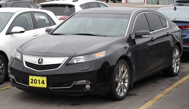2014 Acura TL, representative photo