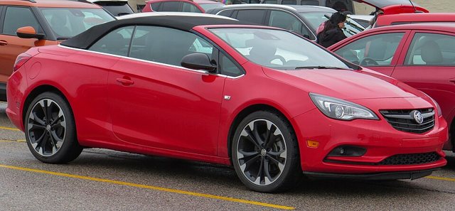 2019 Buick Cascada, representative photo