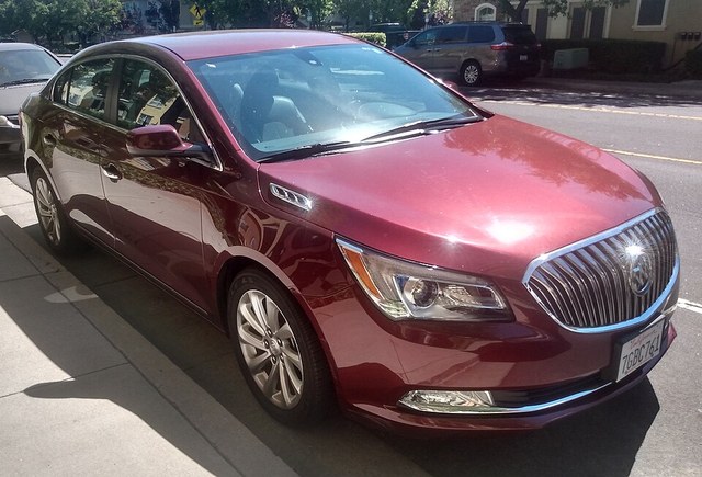 2015 Buick LaCrosse, representative photo