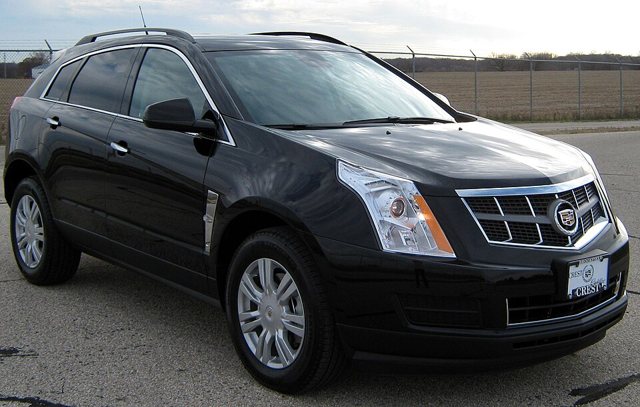 2010 Cadillac SRX, representative photo