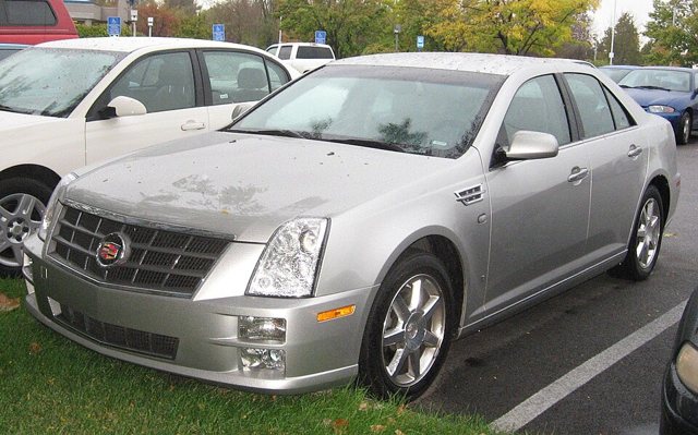 Representative photo of the Cadillac STS