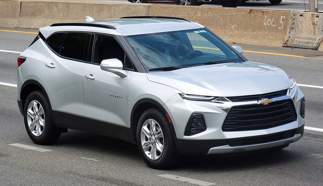 2020 Chevrolet Blazer, representative photo