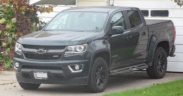 2017 Chevrolet Colorado, representative photo