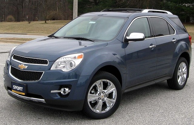 2011 Chevrolet Equinox, representative photo