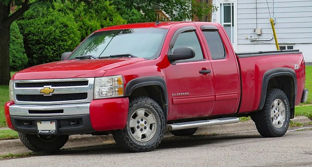 2011 Chevrolet Silverado, representative photo