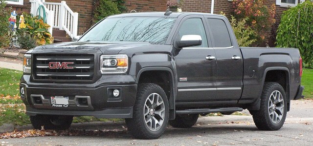 2015 GMC Sierra 1500, representative photo