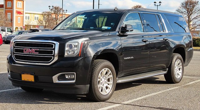2015 GMC Yukon and Yukon XL, representative photo
