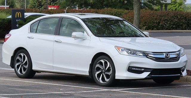 2016 Honda Accord, representative photo