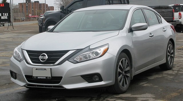2016 Nissan Altima, representative photo