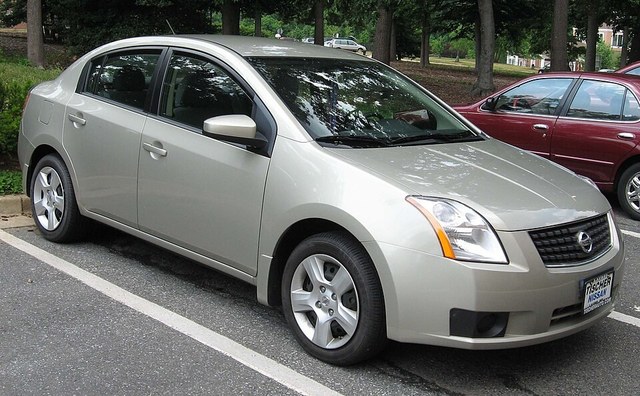 2007 Nissan Sentra, representative photo