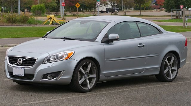 2013 Volvo C70, representative photo